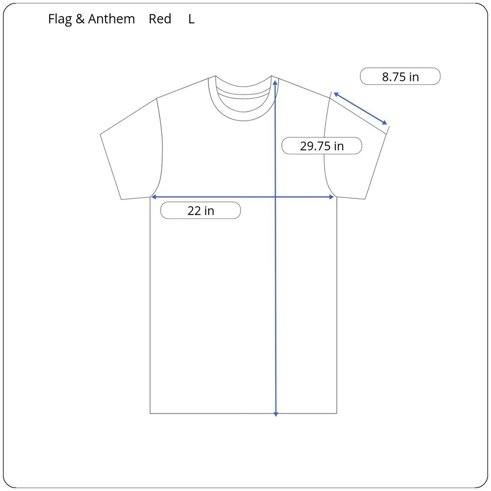 Flag & Anthem Men Large Short Sleeve Red Mountain Summit Outdoor Graphic T-Shirt - Picture 3 of 11